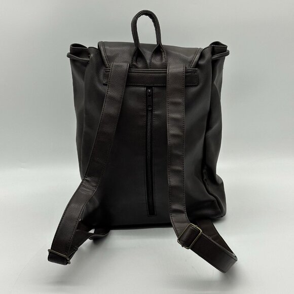 VTG Disney World Animal Kingdom Bag Brown Faux Leather Embroidered Tree Of Life - Picture 3 of 16